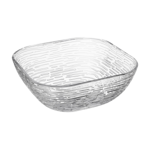 Salaterka kwadratowa LIRYC 20cm paski wzór 1